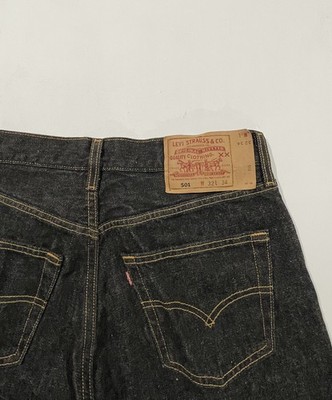 Vintage Levi's 501 32x34 80s 90s Black Jeans Deadstock XX NWT USA