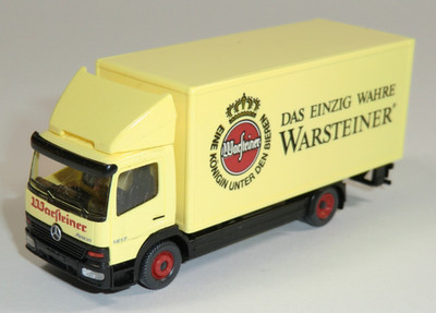 Wiking - MB Atego 1217 Koffer-Lkw ''Warsteiner'', SoMo, 1:87 #25-SV1342/K13
