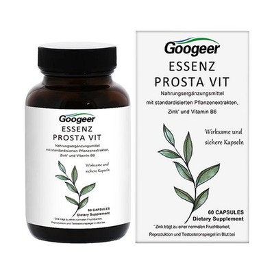 Plant Extracts Prostate and Bladder Health Capsules - Zinc and Vitamin B6 60PCS