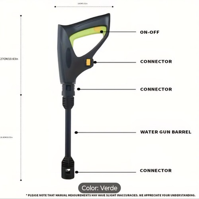 #ad Zeckmuss Green Corded Electric Pressure Washer with Gun Hose Connectors $59.99