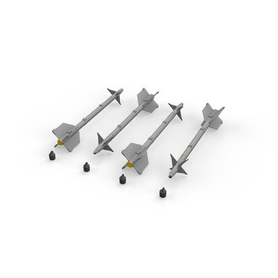 EDUARD 632141 AMELIORATION KIT BRASSIN ARMEMENT AIM-9M/L SIDEWINDER 1/32