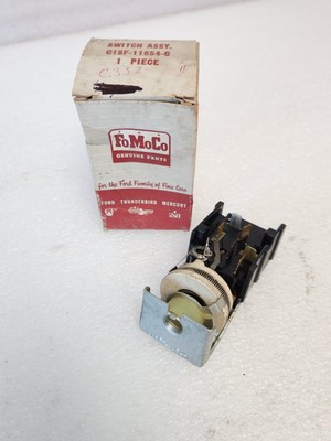 NOS OEM 1961 1962 1963 FORD THUNDERBIRD HEADLIGHT SWITCH C1SF-11654-C NEW FoMoCo