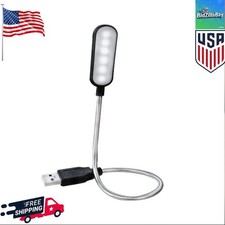 Mini USB LED Light Flexible Reading Lamp Portable Gooseneck Book Night Light PC