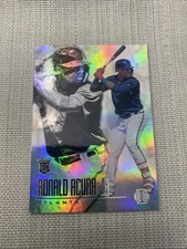 2018 Panini Illusions Ronald Acuna Jr Rookie #14 Atlanta Braves 