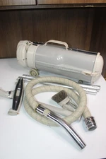Vintage Electrolux White Canister Vacuum Cleaner | Model R WORKS!