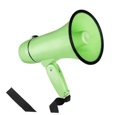 20W Portable Megaphone with Strap-Bullhorn Built in Siren  240s Record,