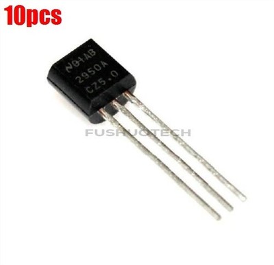 10Pcs LP2950-5.0 Reg Ldo 5V 0.1A TO-92 Ic New gq #qo