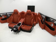 BMW M G09 xm Lederausstattun KomfortSitze B&W Seats Leather Indiv. Sakhir Orange