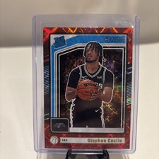2024-25 Stephon Castle Panini Donruss International Red Parallel Rated Rookie