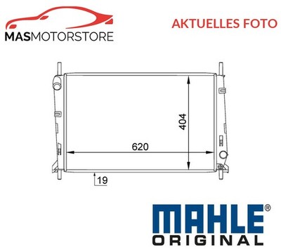 KÜHLER WASSERKÜHLER MOTORKÜHLER MAHLE ORIGINAL CR 1138 000S A NEU