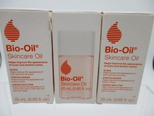 Lot of 3 Bio-Oil Skincare Oil 0.85 oz