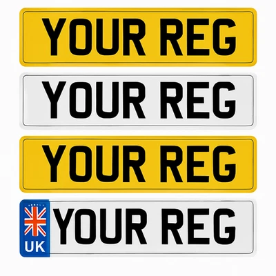 Number Plates 2D Premium Quality – UK Road Legal & 100% MOT | Same Day Dispatch - Image 1 of 4