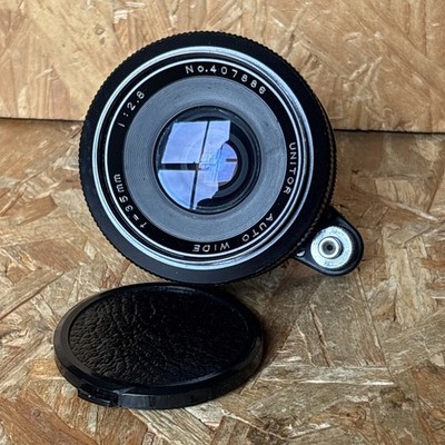 Vintage Unitor Auto Weitwinkel Spiegelreflexkamera Objektiv 35mm 1:2.8 - Exakta Mount