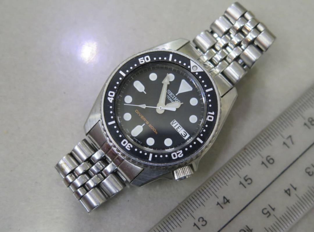 Seiko SKX013 Black Boy 7S26-0030 Automatic Watch - Used Seiko SKX013 Black Boy 7S26-0030 Automatic Watch - Used