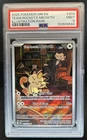 2025 Pokemon Destined Rivals Team Rocket's Meowth #203/182 PSA 9