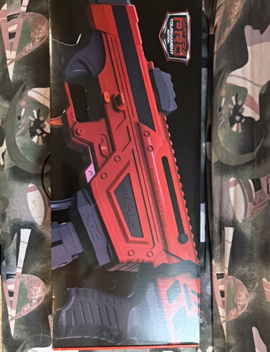 Dart Zone Pro MK-1.2 Red Dart Blaster Set with Mask (no darts) | eBay