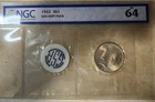 1922 Peace Dollar GSA Soft Pack S$1 NGC MS64