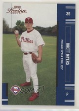 2005 Playoff Prestige Red Foil 13/25 Brett Myers #39 qc1