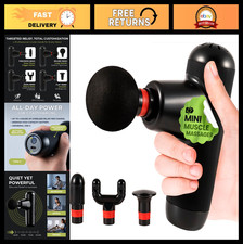Portable Mini Massage Gun  Deep Tissue Percussion Muscle Massager  Travel Size