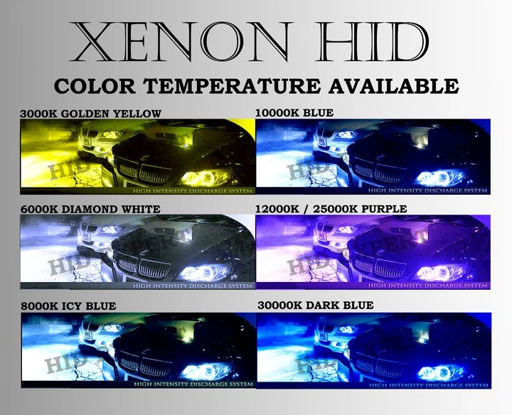 9005 HB3 3000K Golden Yellow Xenon Conversion AC HID Bulbs Fit High Beam E45 - Image 3 of 4