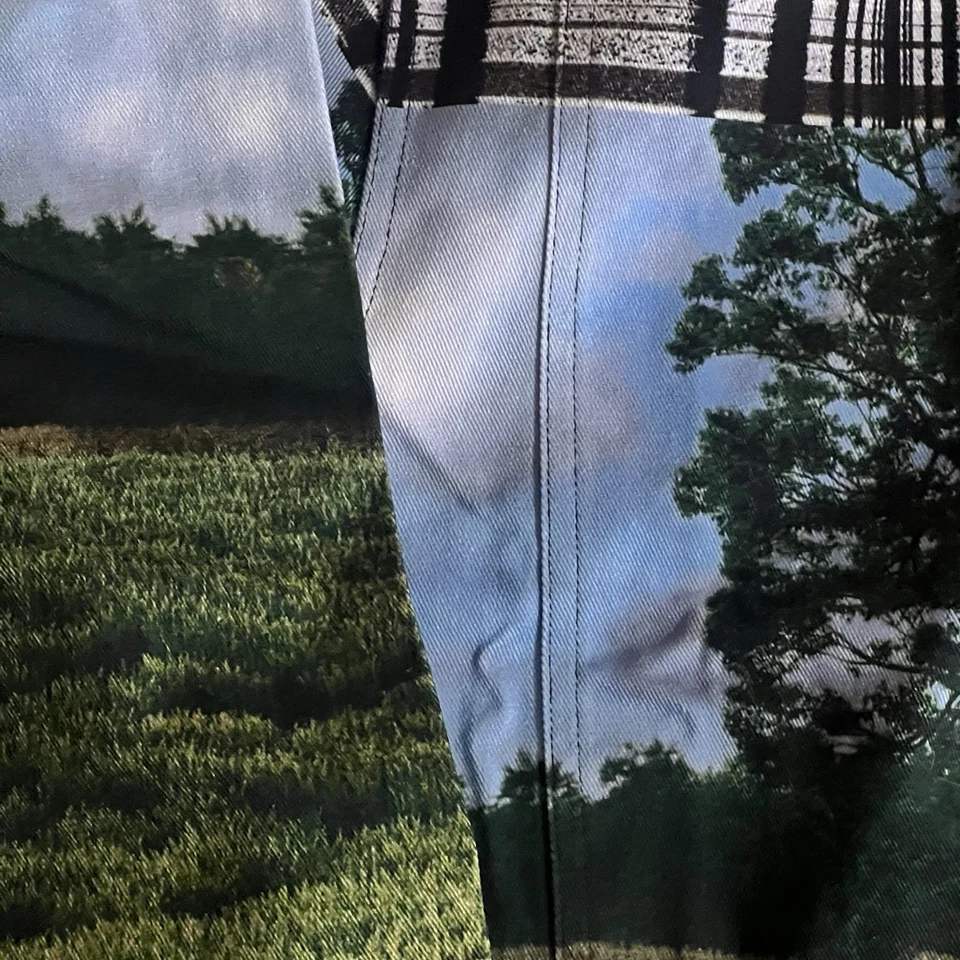 LOUIS VUITTON LV - Blurry Vision of a Bright Future -Oversized Flannel - Size S - Image 4 of 4