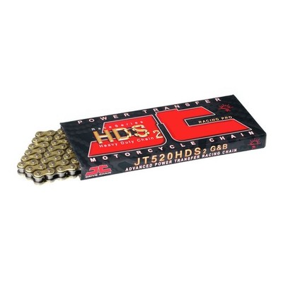 JT HDS Heavy Duty Chain Gold&Black 520-114 Yamaha YZ250 F-E,F,G,H,J,K,L,M 14-21
