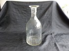 ANCIEN CARAFE A CIDRE A COTE PLATE DEBUT 20eme