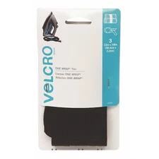 Velcro Brand 90700 Reclosable Fastener, No Adhesive, 23 In, 7/8 In W, Black, 3