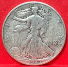 1942  WALKING LIBERTY HALF-DOLLAR (50¢) SILVER COIN / 90% SILVER  (002)