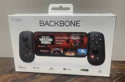 Backbone One Lightning Mobile Gaming Controller 2nd Gen Black BB