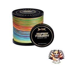 NEW Hercules PE Fishing Line 4-Strand Braid Multicolor 30lb 150yds 137m