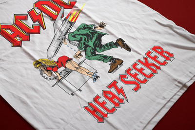 AC/DC T-Shirt Shirt Rock Band Hard Rock Highway To Hell