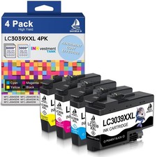 DOUBLE D LC3039XXL Ink Cartridges for Brother MFC-J5945DW J6945DW J5845DW 4-Pack