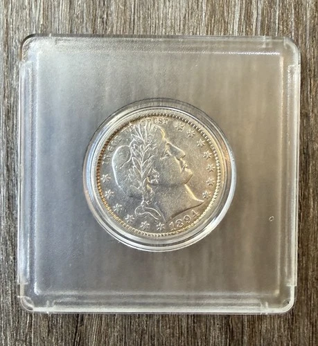 1894-Barber Quarter EXTRA FINE Silver 25c