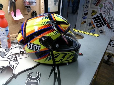 NEW AGV PISTA GP JIST TOP Soleluna Limited Edition Full Face Helmet M Size RARE
