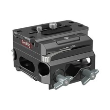 MAGNESIUM Version SUPER LIGHTWEIGHT - Smallrig Baseplate w/ Dual 15mm Rod Clamp