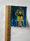 1980'S WOLVERINE  FOIL PRISM VENDING MACHINE STICKER BLANK BACK UNUSED