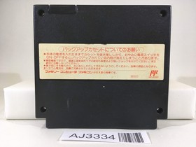 AJ3334 Nobunaga's Ambition Nobunaga no Yabo Nintendo Famicom NES Japan
