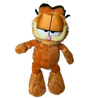 Aurora World Garfield Official Licensed by Paws Inc 2016 Orange Black Strip 13''