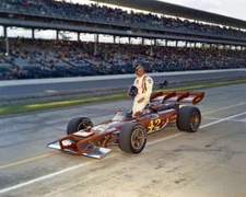 1972 Indy Racecar Driver SWEDE SAVAGE Glossy 8x10 Photo Indianapolis 500 Poster