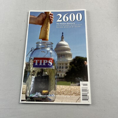 2600 The Hacker Quarterly Magazine Fall 2002 / Hacking Technology, Security
