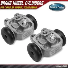 2xRear Left & Right Drum Brake Wheel Cylinder for Chrysler Imperial Dodge Sierra