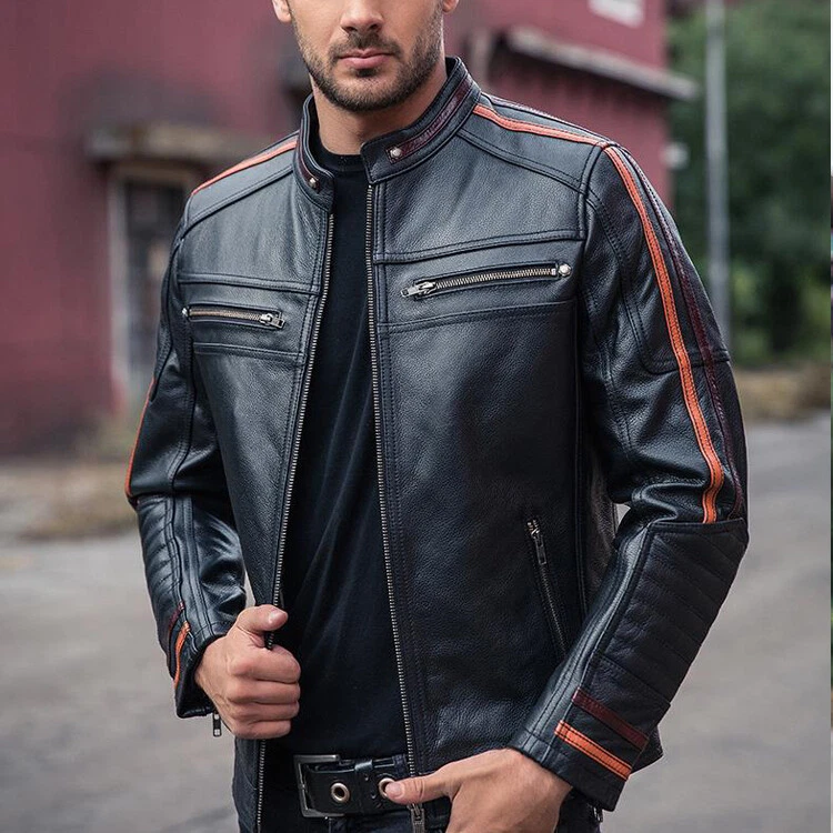 Leather Cafe Racer - Men - Ready-to-Wear