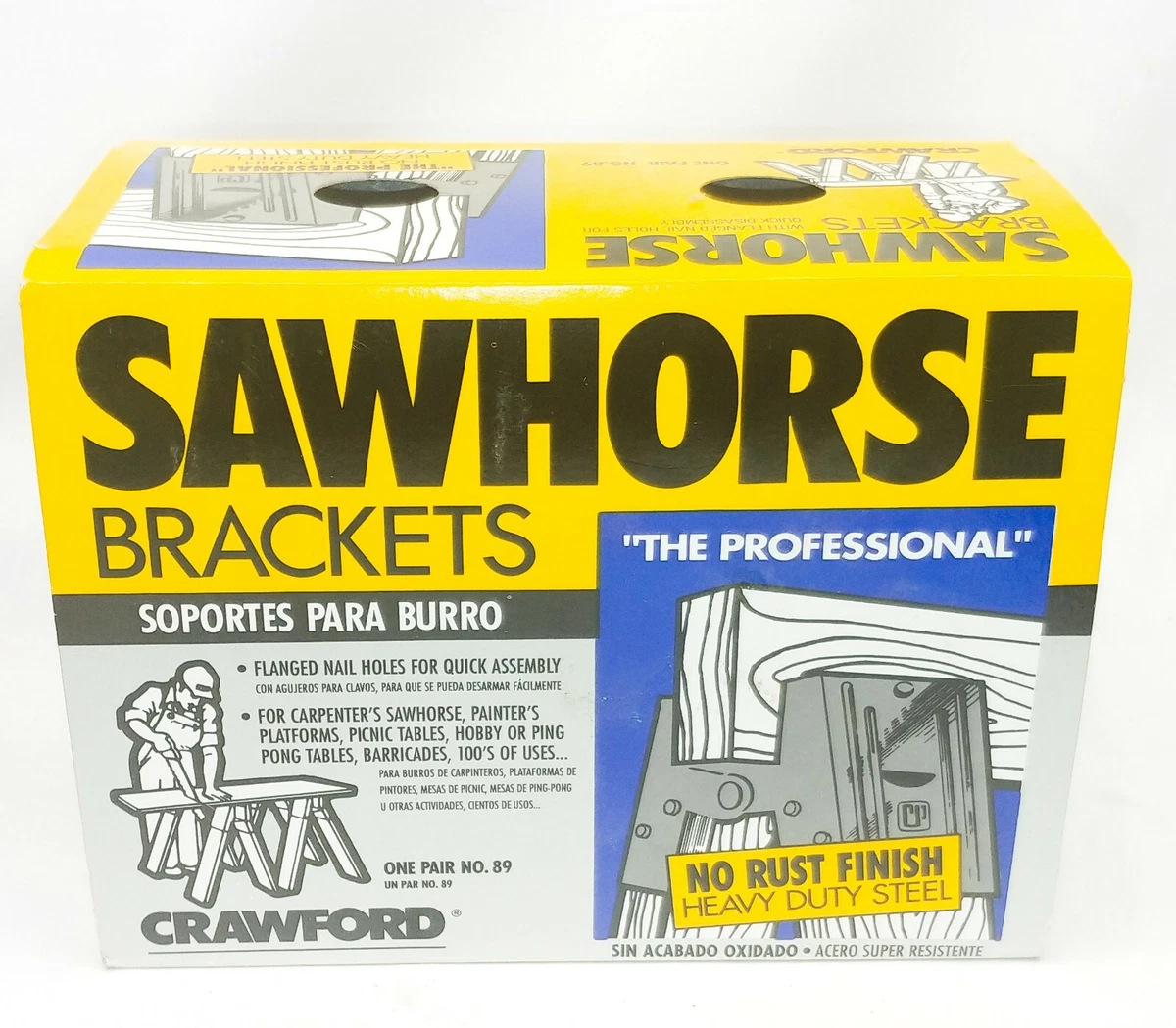 Crawford outlet sawhorse brackets