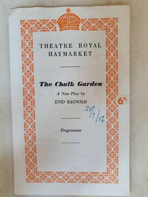 DER KREIDEGARTEN - PEGGY ASHCROFT GEORGE ROSE RUTH LODGE JANET BURNEL 
