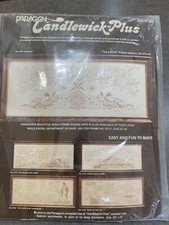 Paragon Candlewick Plus Kit 0195 Welcome Fruit Hearts Pineapple Needle VTG NIP