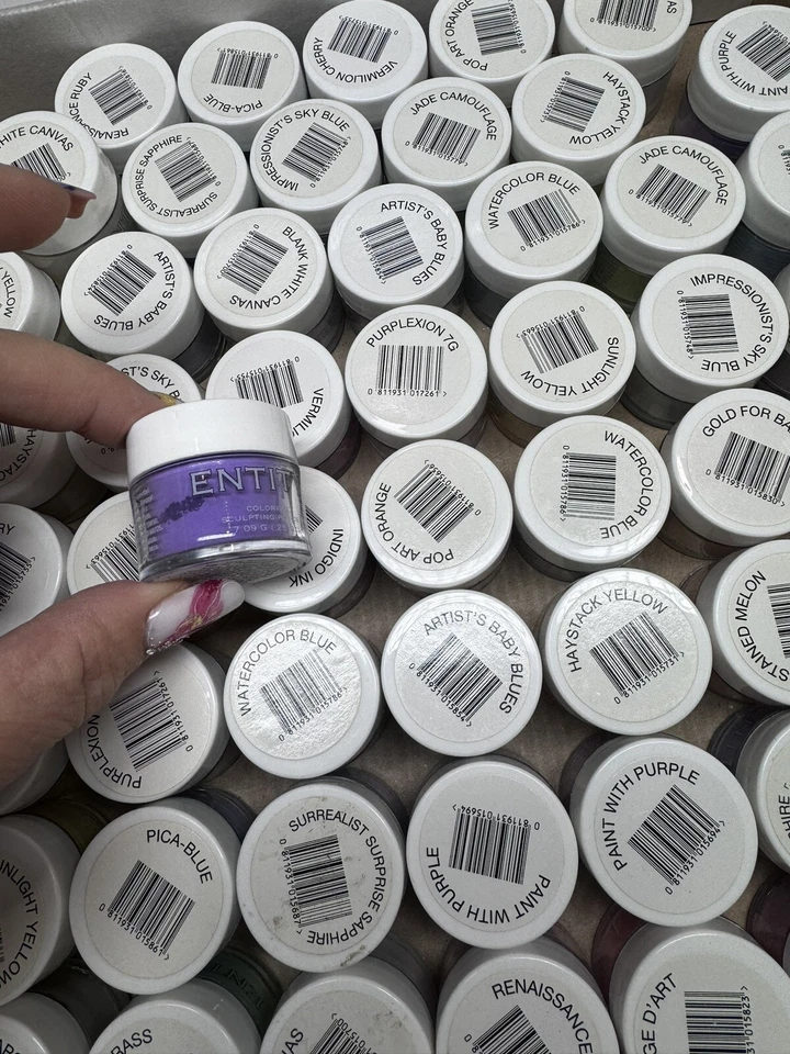 acryl powderfarben set 68 Stck - Bild 2 von 4