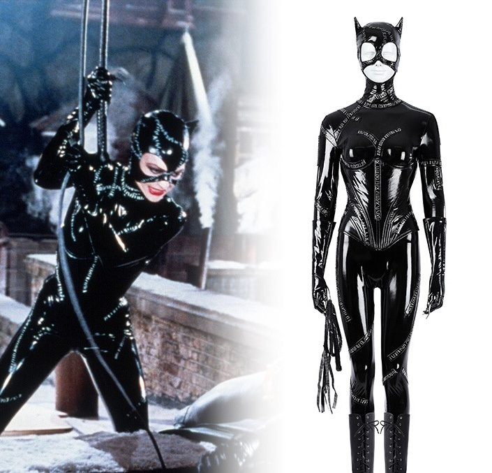 Catwoman Cosplay Batman Returns Michelle Pfeiffer Costume