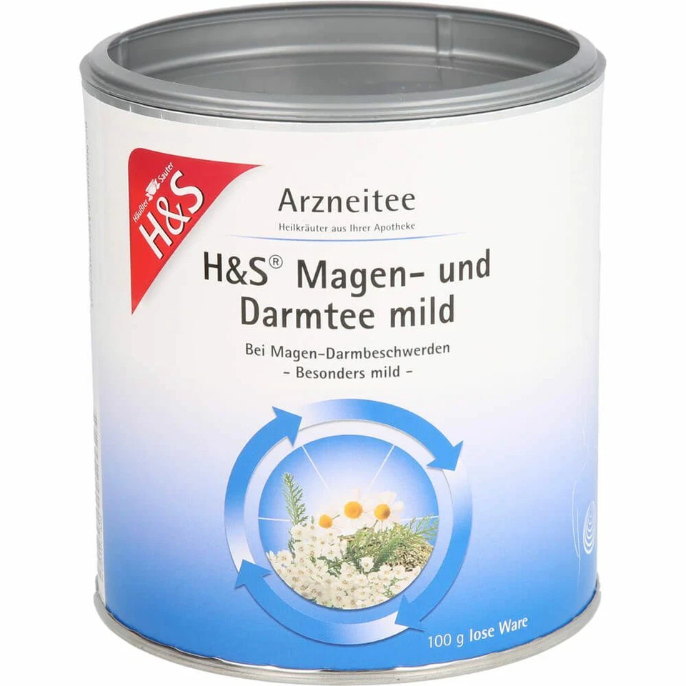 H&S TEE - GESELLSCHAFT MBH & CO. H&S Magen- und Darmtee mild lose 100 g PZN10355276