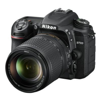 Nikon D D7500 20.9MP Digital SLR Camera - Black (Kit w/ 18-140mm